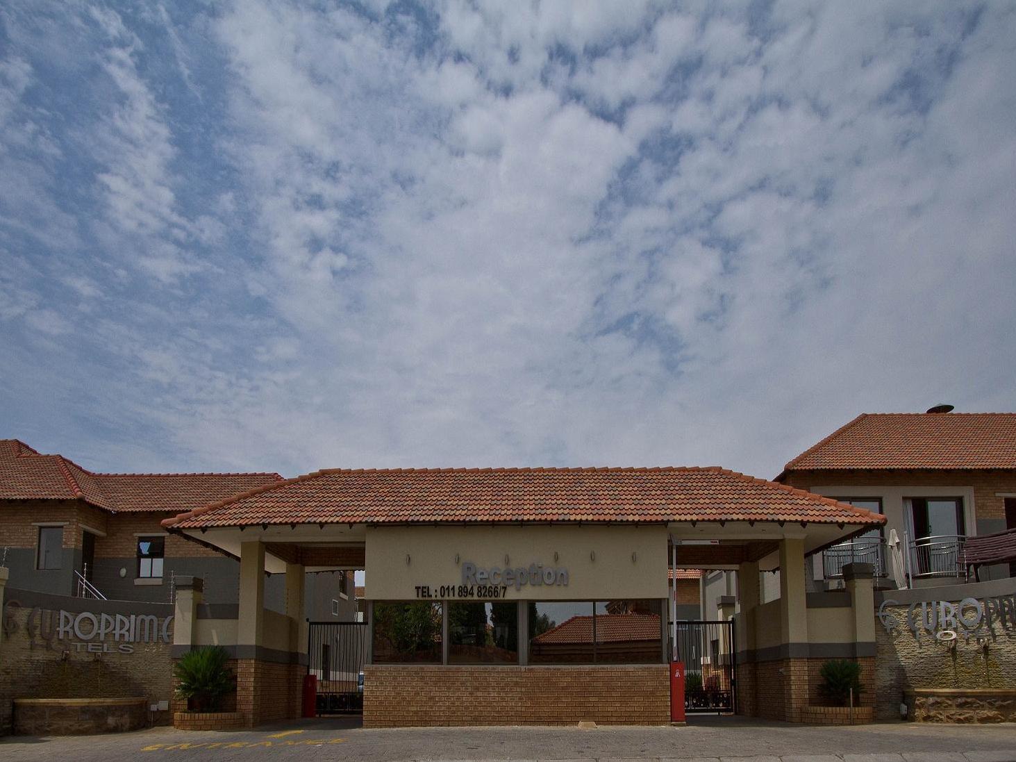 Europrime Hotel Boksburg Exterior foto