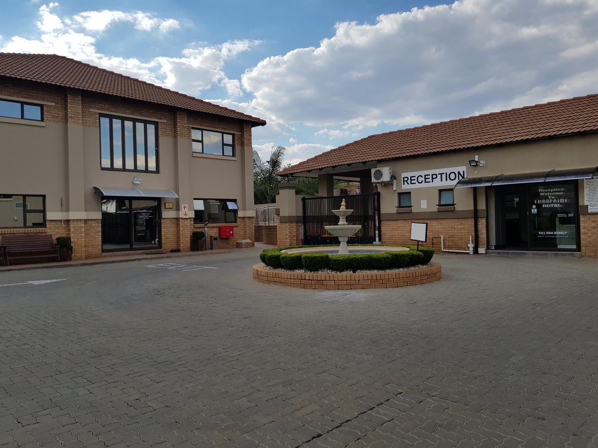 Europrime Hotel Boksburg Exterior foto